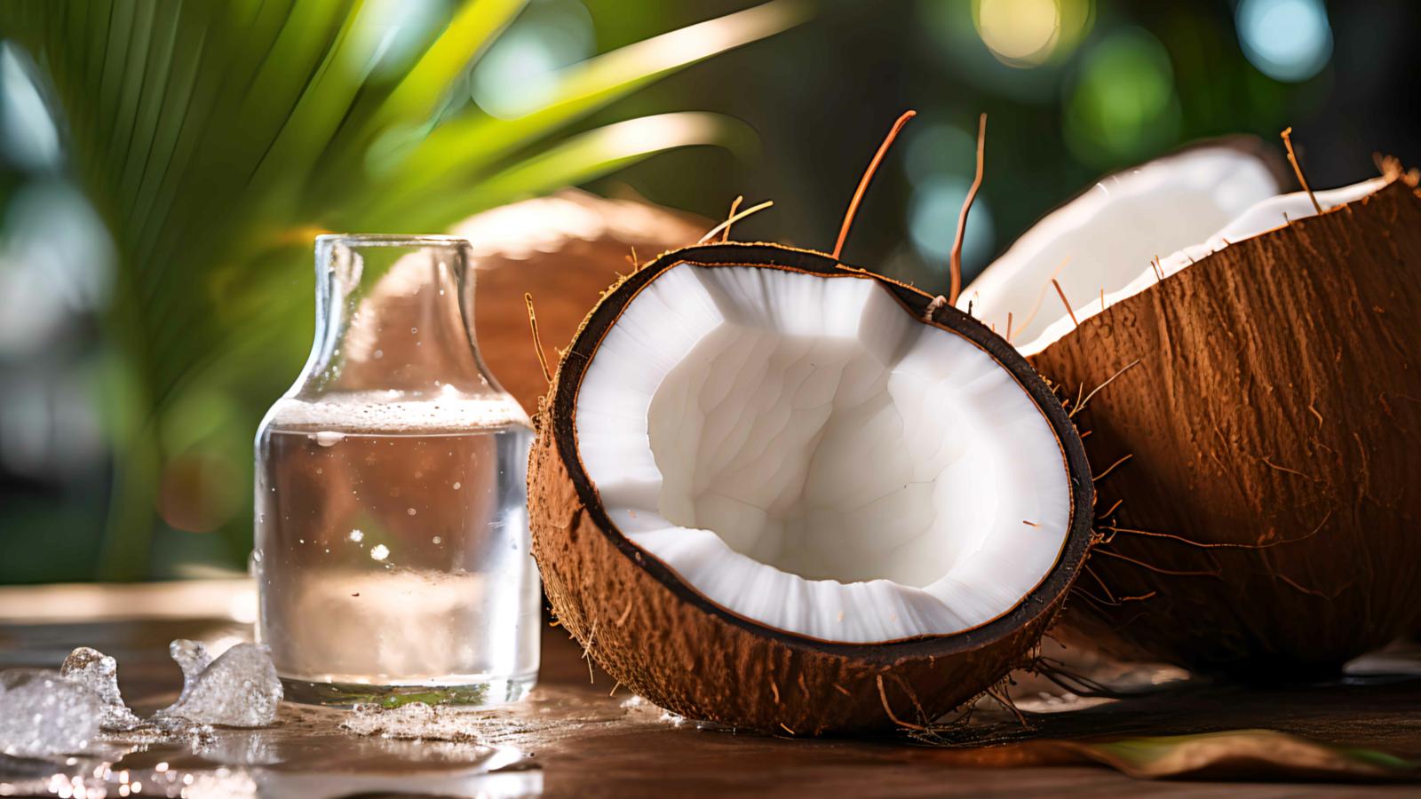 Benefits of using coconut water for hair